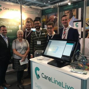 CareLineLive wins ‘Pioneers in Technology’ Award at the  Dementia, Care & Nursing Home Expo 2019