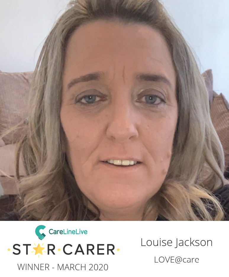 Our March Star Carer   Louise Jackson
