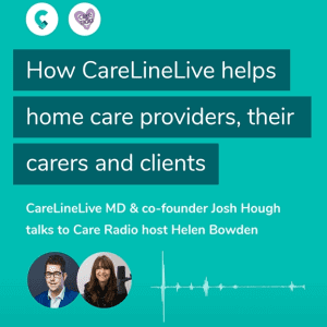 Care Radio interview with Helen Bowden: how software can help providers