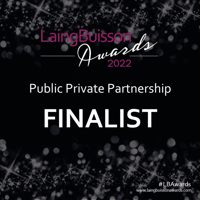 social care premier supplier finalist logo
