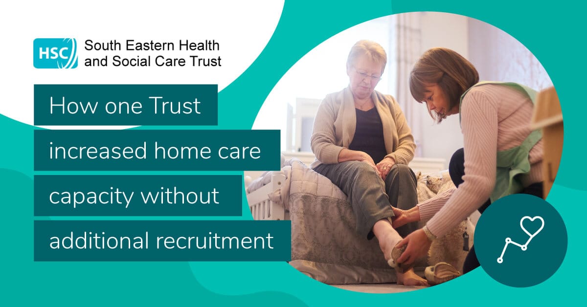 Increasing home care capacity for the NHS without recruitment