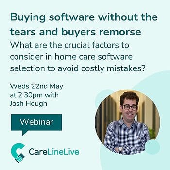 Free webinar on home care software procurement: all you need to know