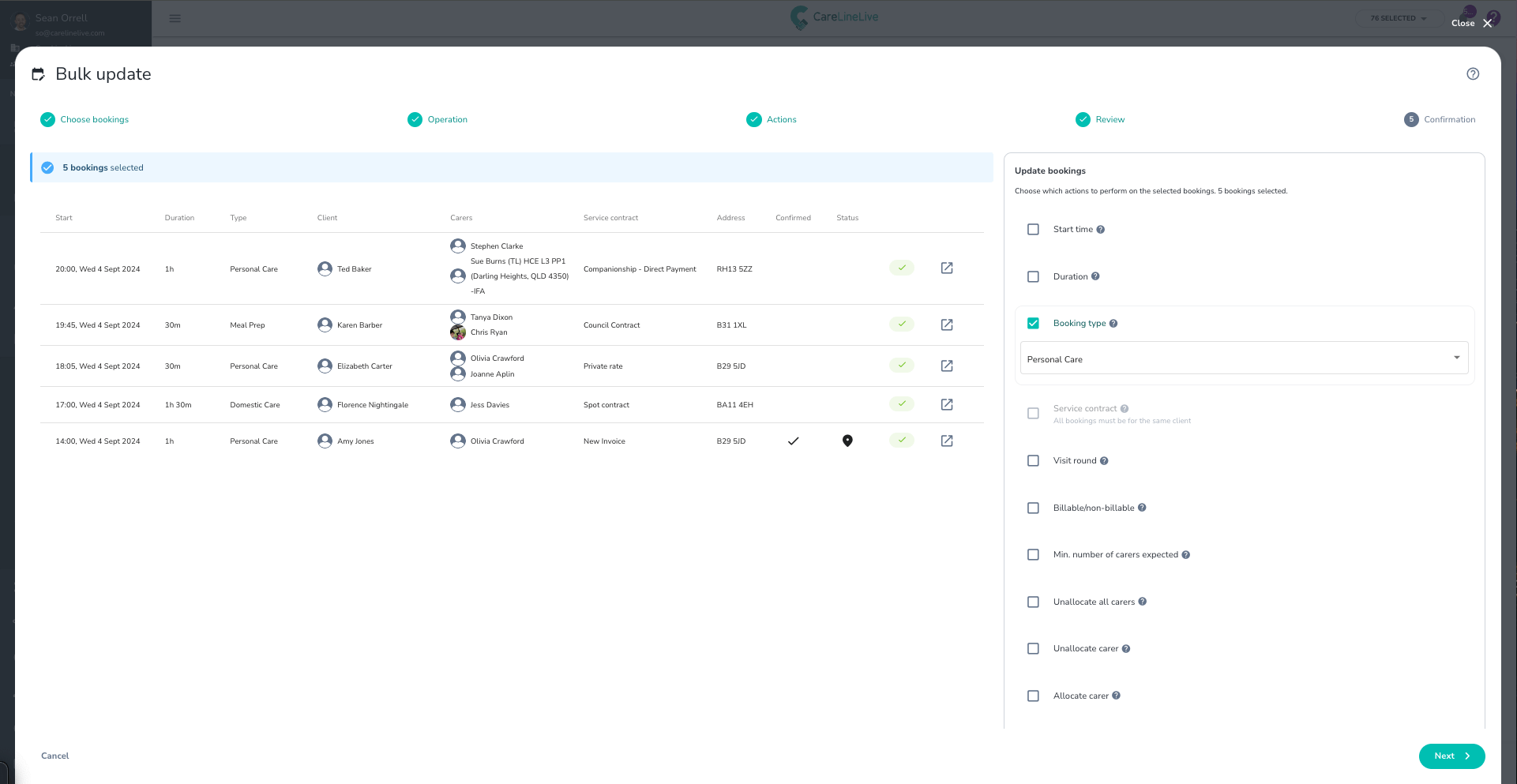 Bulk updates Bulk Updates