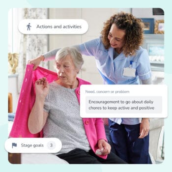 CareLineLive: Enhancing integrated care planning and professional standards