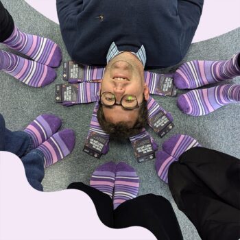 Supporting entrepreneurs with disabilities: Purple Sock Day 2024