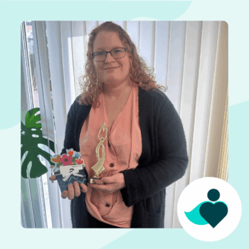 1st Place: Kirsty Grant – Home Care Hero Spring 2025