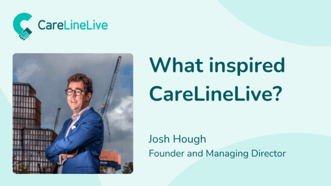 With image left green 3 What inspired CareLineLive?