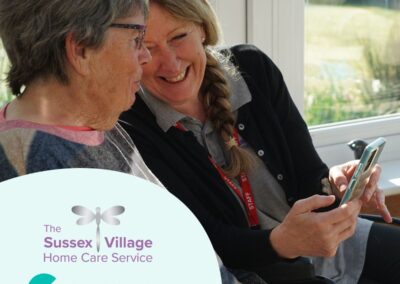 Sussex Village CareLineLive in action