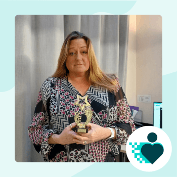 Everyday Tech Hero – September 2025 – Winner, Rachelle Hornby