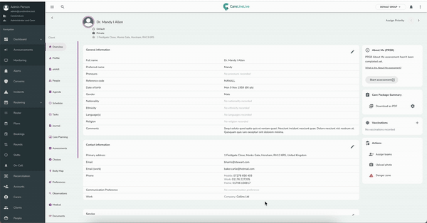 Interactive eMAR video snippet